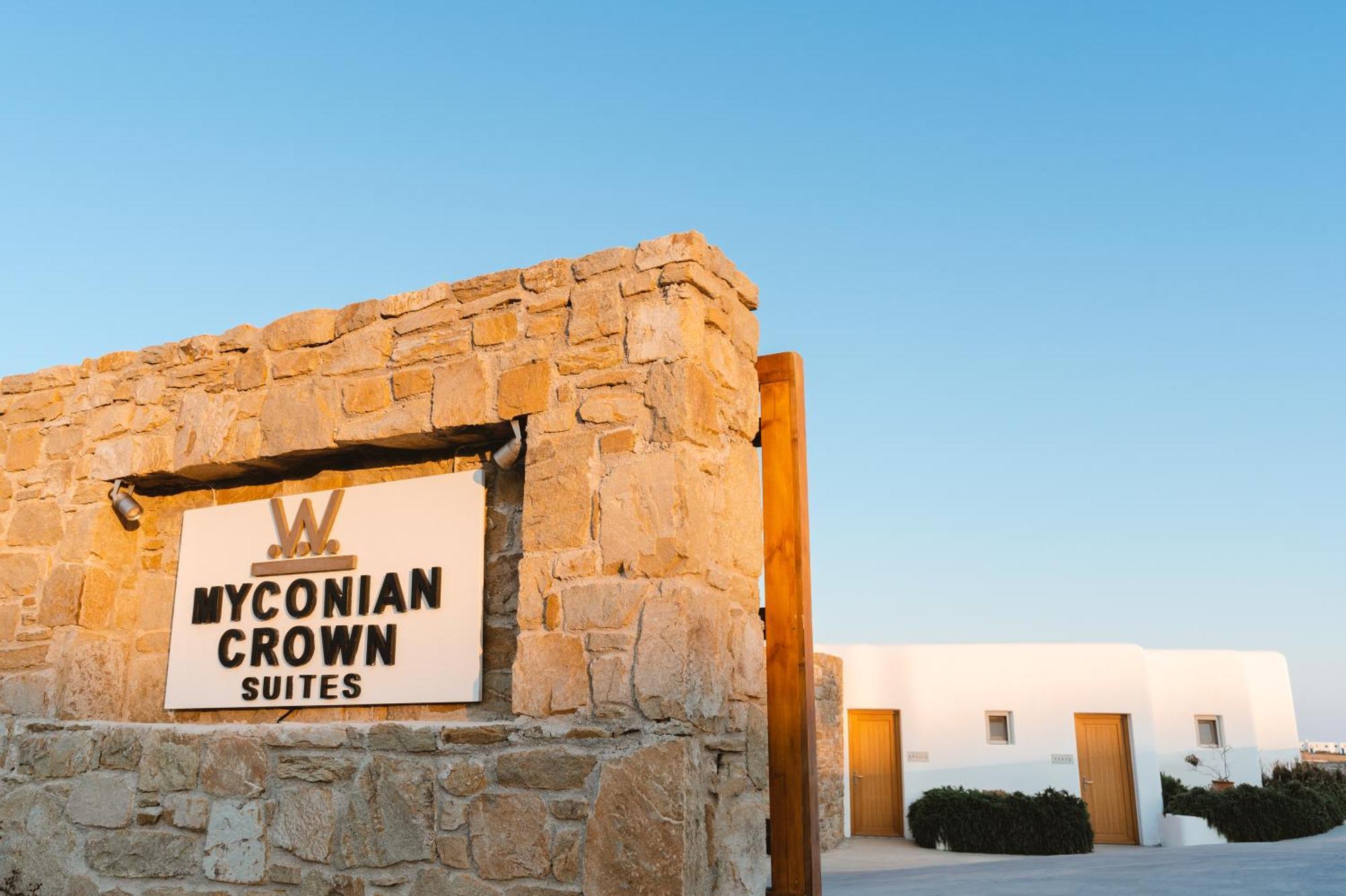 Myconian Crown Suites Kalafáti Kültér fotó