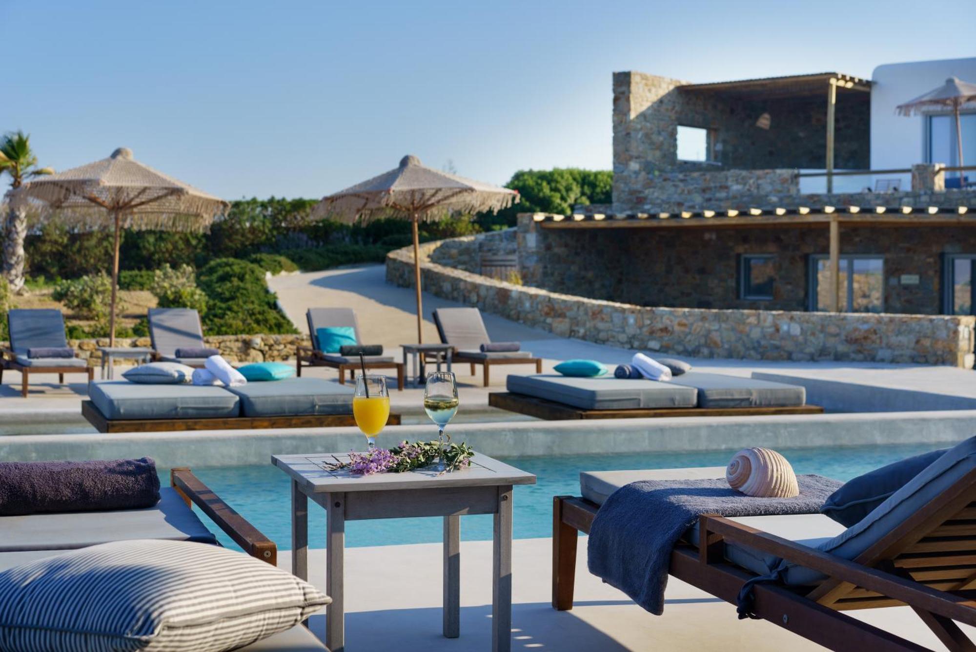 Myconian Crown Suites Kalafáti Kültér fotó