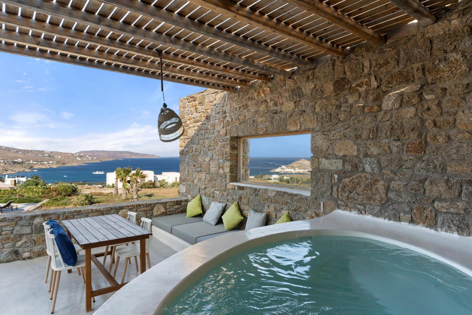 Myconian Crown Suites Kalafáti Kültér fotó