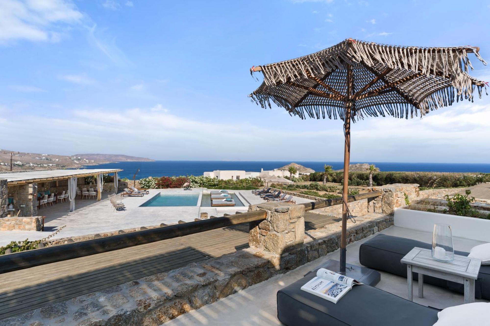 Myconian Crown Suites Kalafáti Kültér fotó